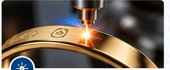 Laser marking on jewellery